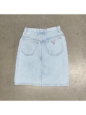 Guess Women's Blue and Red Skirt
